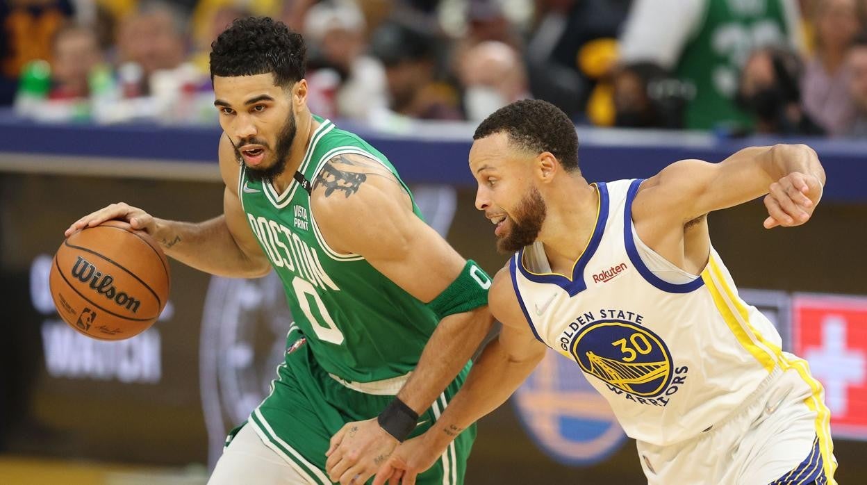 Los Boston Celtics derrotan 120-108 a los Warriors y se adelantan en las Finales de la NBA