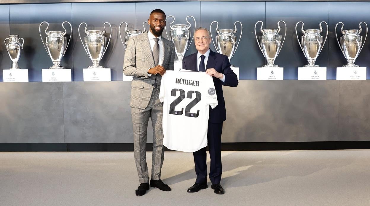 Sigue en directo la presentación de Rüdiger como nuevo jugador del Real Madrid