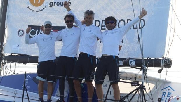 Santurde, tercero en el Mundial de Class40 a bordo del «Redman»