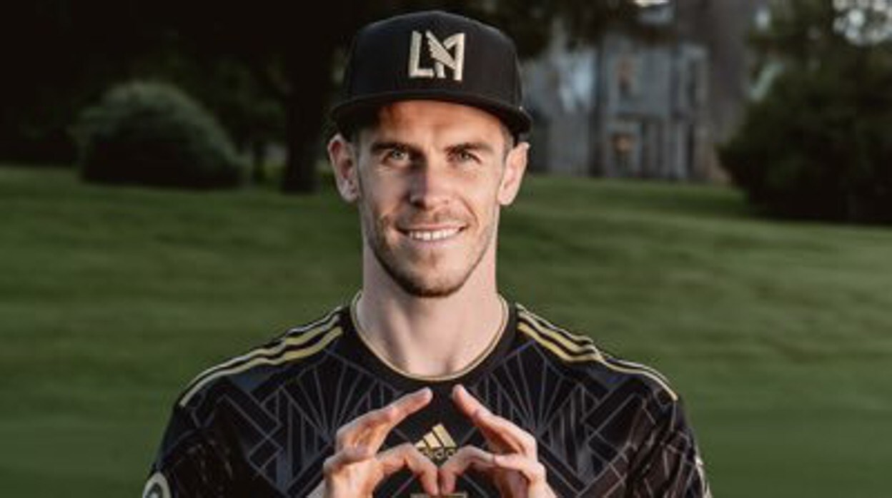 Bale, con la camiseta de Los Ángeles F. C.