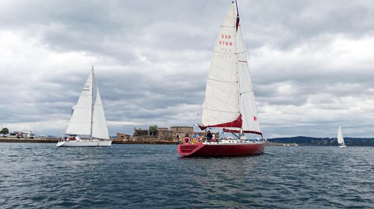 La Discoveries Race salió desde La Coruña con rumbo a Portosín y Oporto