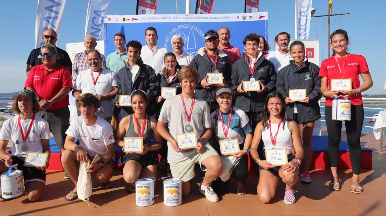 El Marítimo de Canido, campeón del Ibérico de ILCA