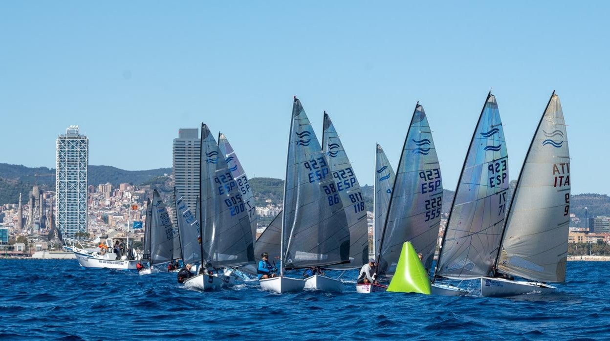 Xavier Penas, campeón del Master Finn