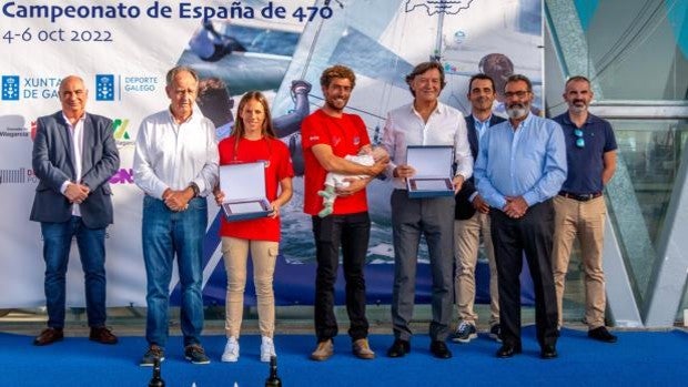 Silvia Mas y Nico Rodríguez, campeones de España de 470