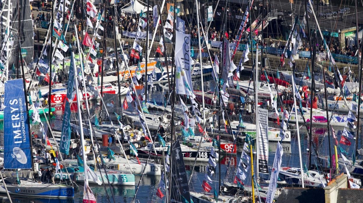 La salida del Canal de la Mancha es uno de los tramos más difíciles en esta Route du Rhum