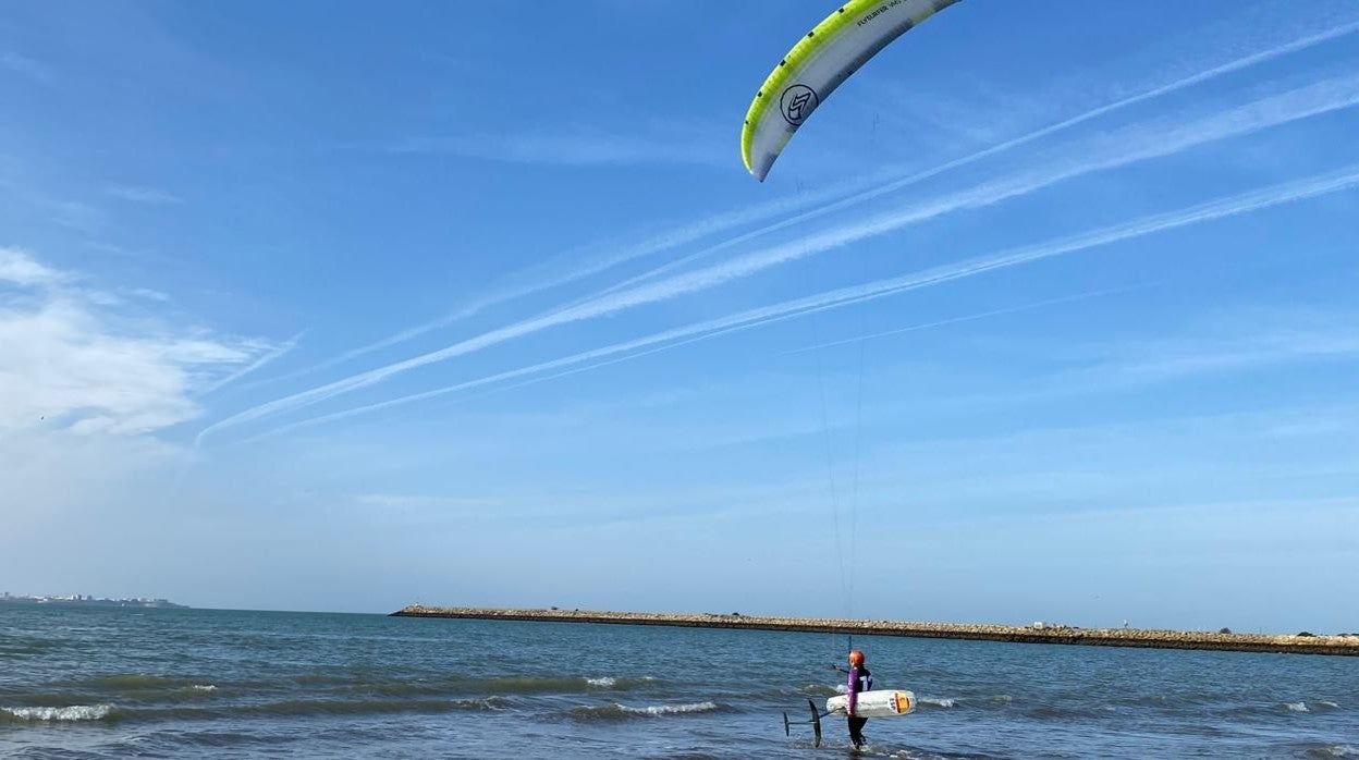 Alex Climent, nuevo líder del Campeonato de España de Fórmula Kite