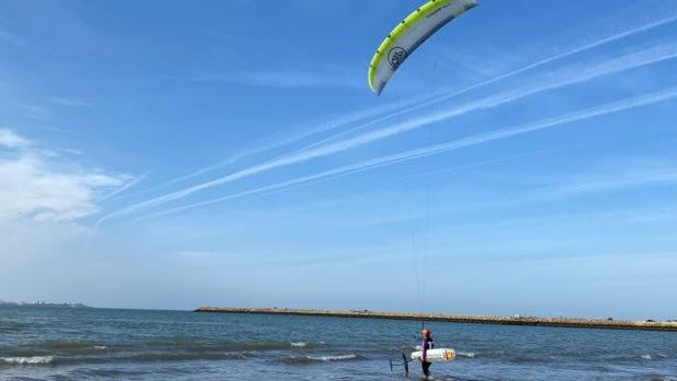 Alex Climent, nuevo líder del Campeonato de España de Fórmula Kite