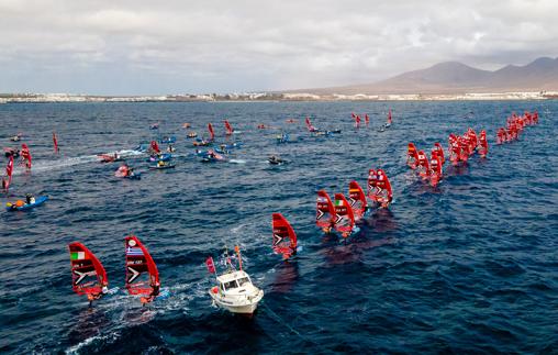 Catamarans and windsurfing come into play at the Lanzarote International Regatta