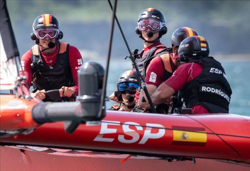 España se estrella en el Australia Sail Grand Prix Sydney