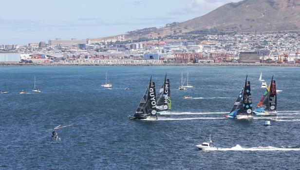El «Holcim-PRB» ganó la regata "in port" de The Ocean Race en Ciudad del Cabo