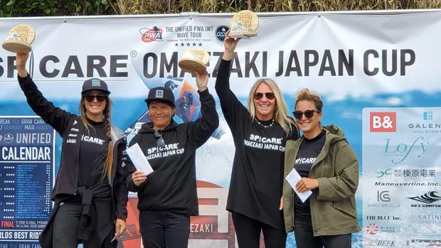 María Andrés, segunda en el Tour de Olas en aguas de Japón