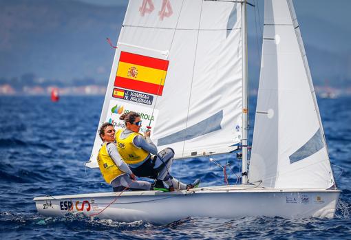 Xammar-Brugman y Botin-Trittel enmiendan la plana con un Oro cada uno en la Semana de Hyeres