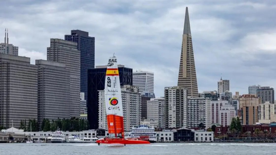 Última prueba de la temporada de la Rolex Sail GP con el espectacular Golden Gate de San Francisco como escenario
