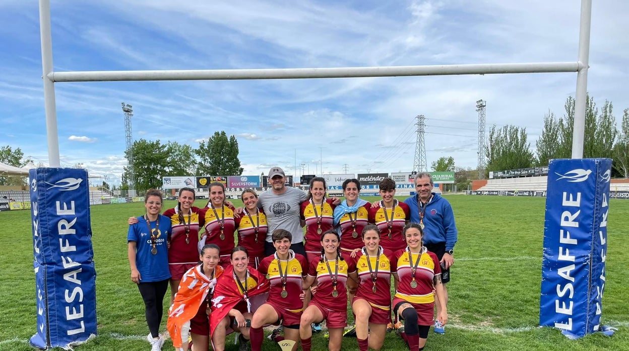 Equipo de Rugby 7 femenino de la US