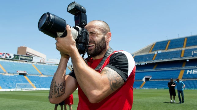 Todos pendientes de Chechu en el Hércules