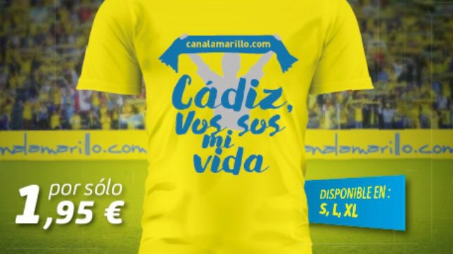 Consigue el póster del Cádiz CF y la camiseta del ascenso