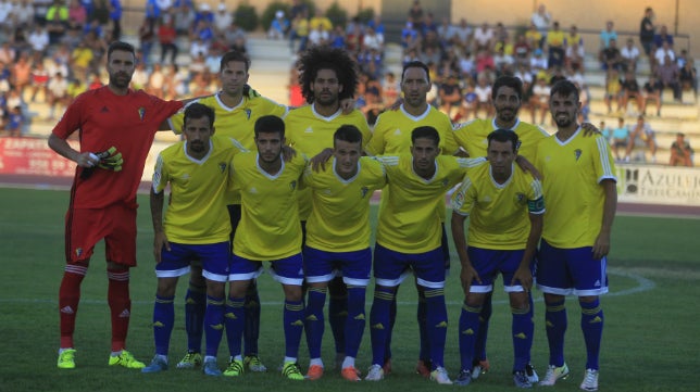 Los jugadores del Cádiz CF en el Trofeo de la Sal: Nico Hidalgo, el más destacado