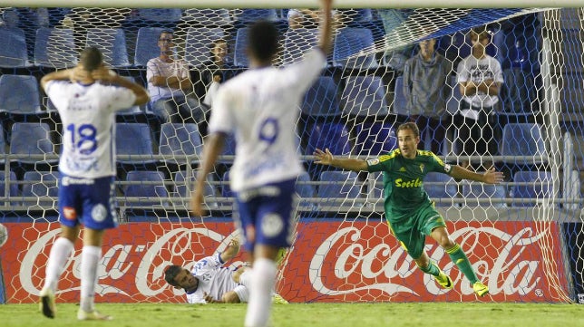 Santamaría: &quot;Mi gol en Tenerife me ha dado mucha moral&quot;