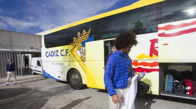 El Cádiz CF ya viaja a Tarragona