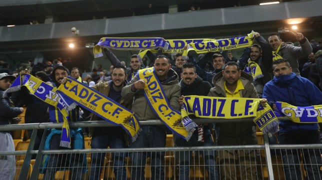 Cádiz CF y CD Tenerife, dos aficiones de Primera