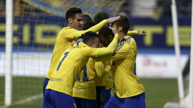 La pizarra del Cádiz CF 2-1 Mirandés