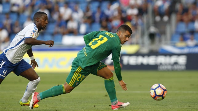 La pizarra del Tenerife 1-0 Cádiz CF