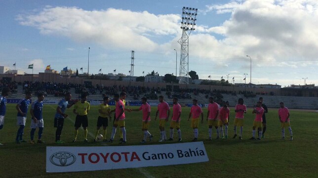 El Melilla se viste de Cádiz CF en Bahía Sur