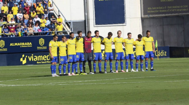 La pizarra del Cádiz CF 5-1 Elche