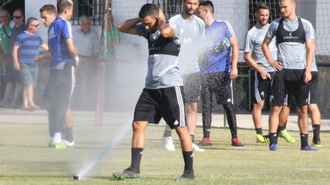 El calor, protagonista el primer día en Benalup