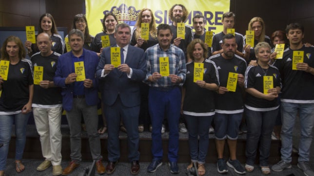 &quot;Espíritu de solidaridad y de entrega&quot; para ser voluntario del Cádiz CF