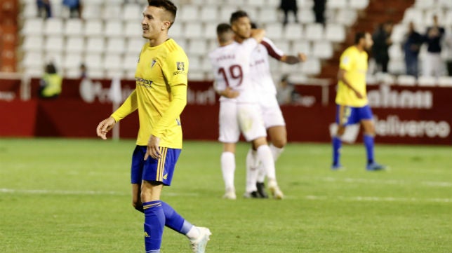 La pizarra del Albacete 1-0 Cádiz CF