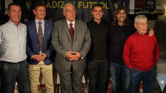 El Cádiz CF, con la Selección