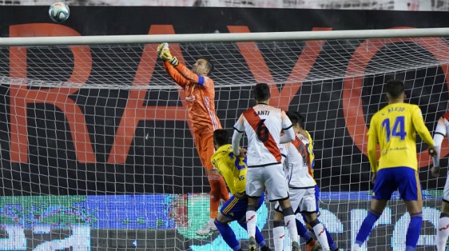 Rayo-Cádiz CF (1-1) Tablas de líder