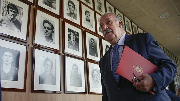 Del Bosque, en su comparecencia del martes en Las Rozas