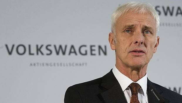 El presidente de la junta directiva Volkswagen, Matthias Müller,