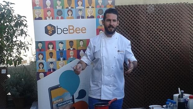 El chef Javier García Peña es uno de los miembros «infuencers» de beBee