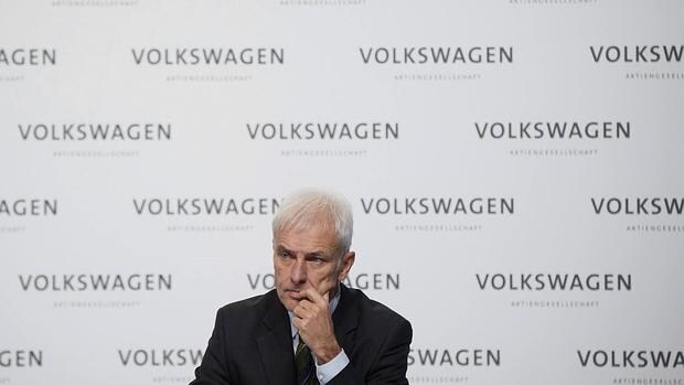 El presidente de la junta directiva de Volkswagen, Matthias Müller