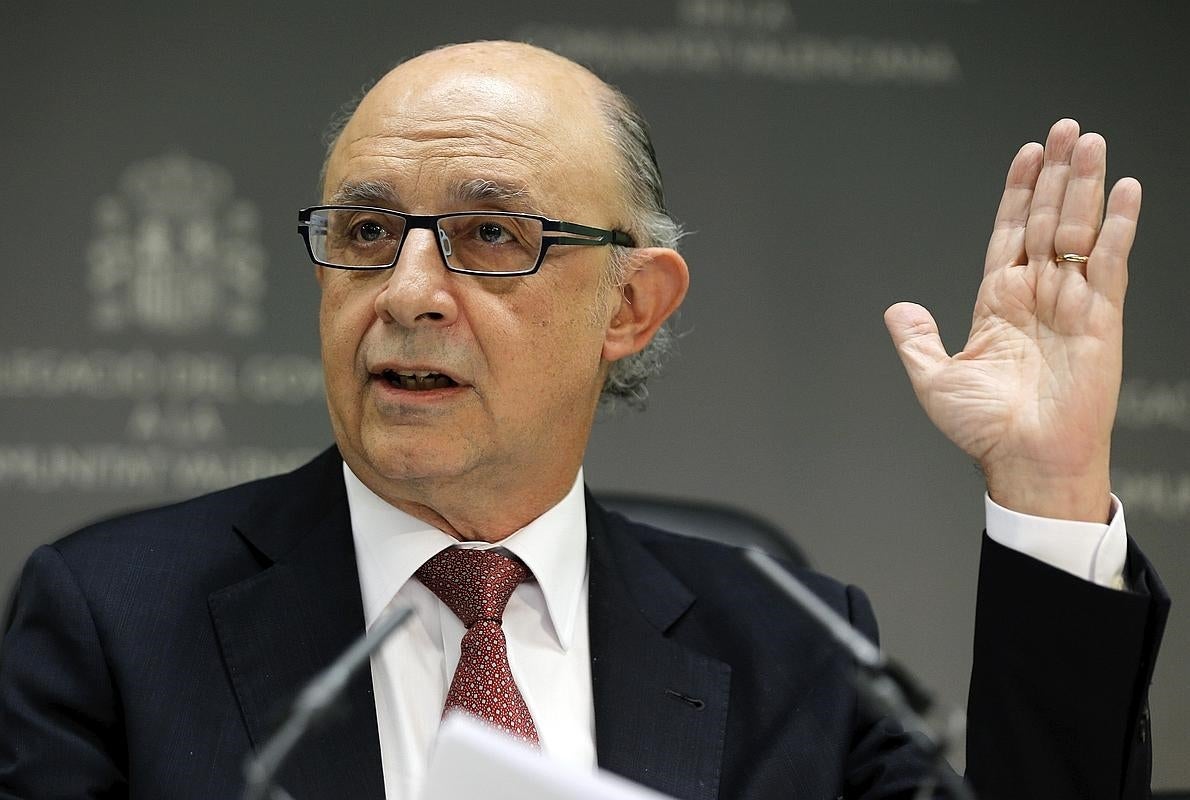 El ministro de Hacienda y Administraciones Públicas, Cristóbal Montoro