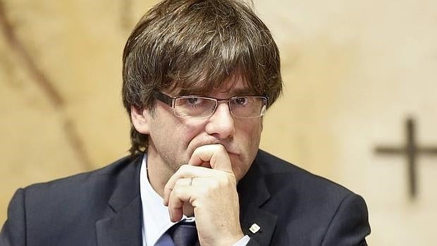 El presidente de la Generalitar catalana, Carles Puigdemont