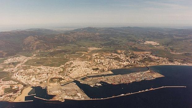 Imagen de la bahía de Algeciras