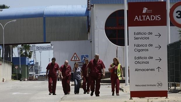 La planta de Altadis en Cádiz fue la anterior en cerrar, en 2014