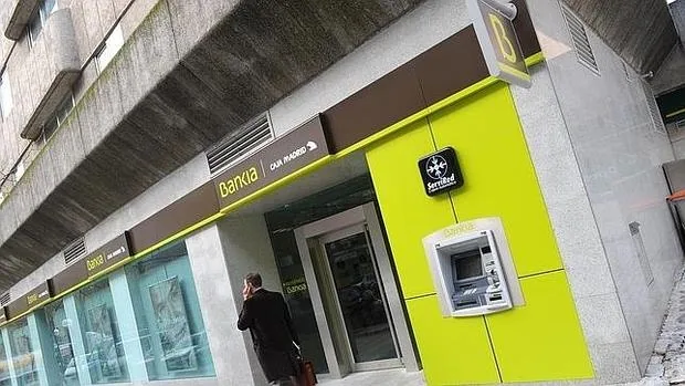 Imagen de una oficina de Bankia