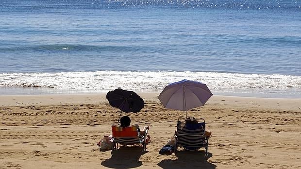 La playa de Torrevieja el pasado jueves