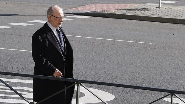 Rodrigo Rato en los juzgados de Plaza de Castilla