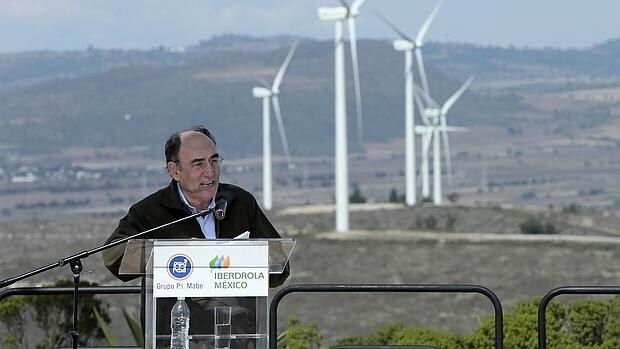 Ignacio Sánchez Galán, presidente de Iberdrola durante una reciente visita a México