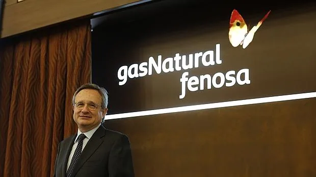 Rafael Villaseca, consejero delegado de Gas Natural, durante la presentación de resultados del grupo