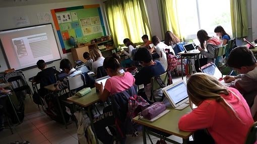 El uso de las tabletas se ha generalizado en los colegios