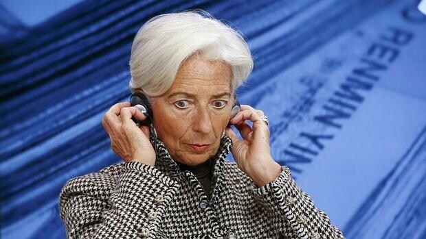 Lagarde, en el World Economic Forum de 2016