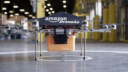 Prototipo de drone de Amazon