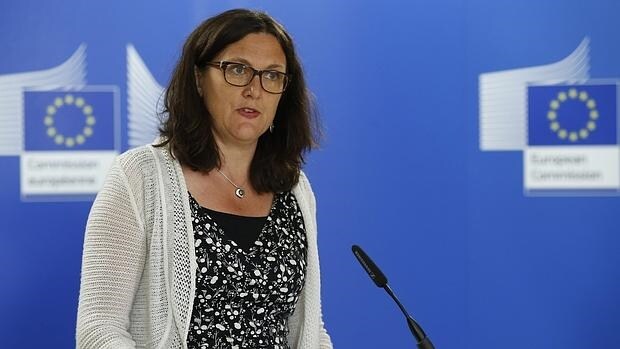 La comisaria europea de Comercio, Cecilia Malmström